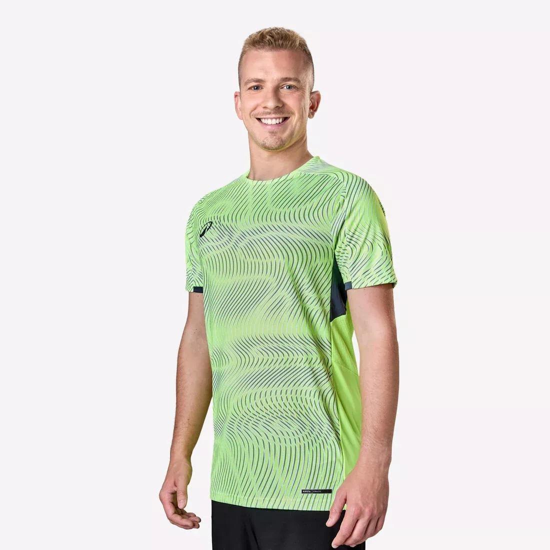 Adult Short-Sleeved Football Shirt - Viralto Topo, Yellow, No Color, medium