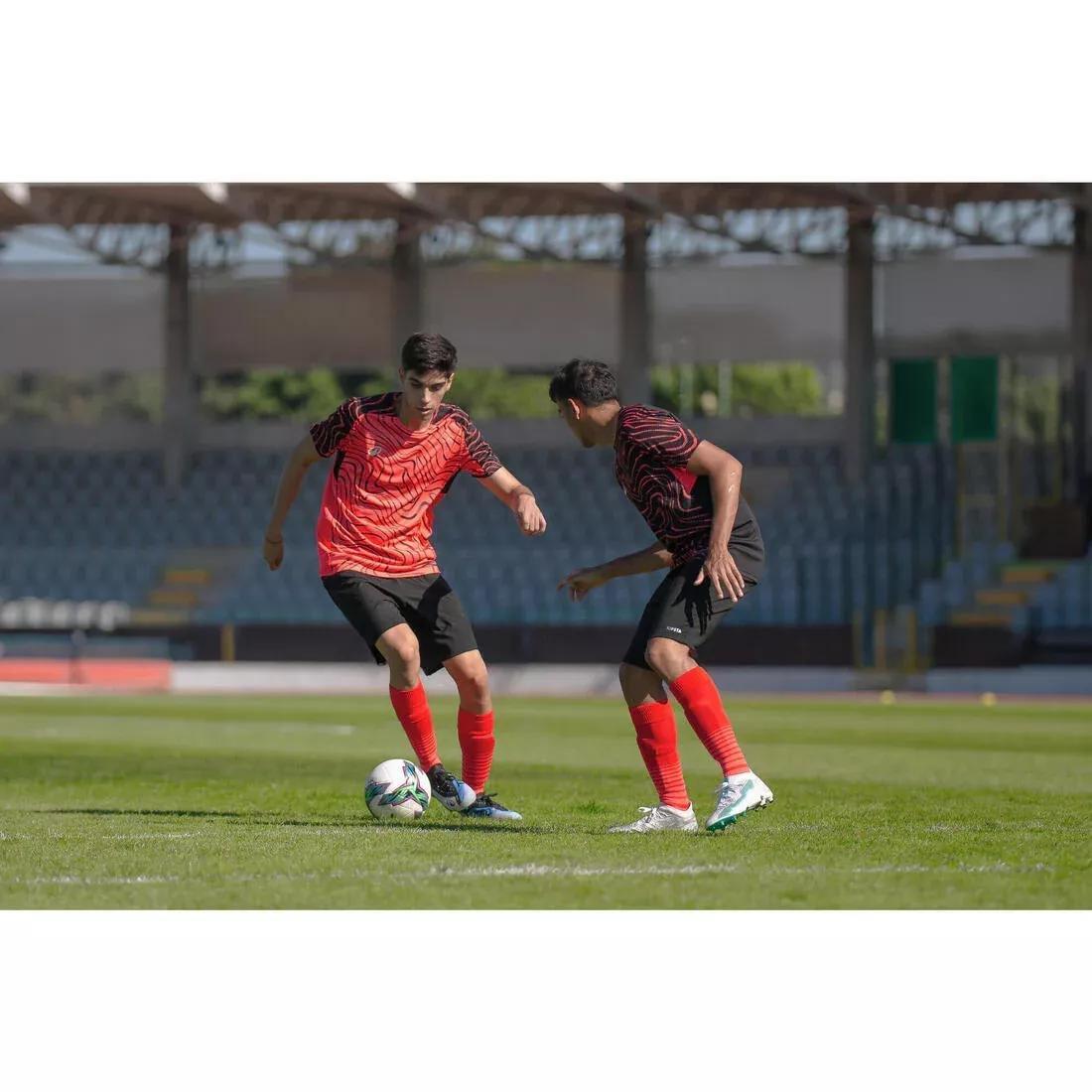 Adult Short-Sleeved Football Shirt - Viralto Topo, Yellow, No Color, large image number 8