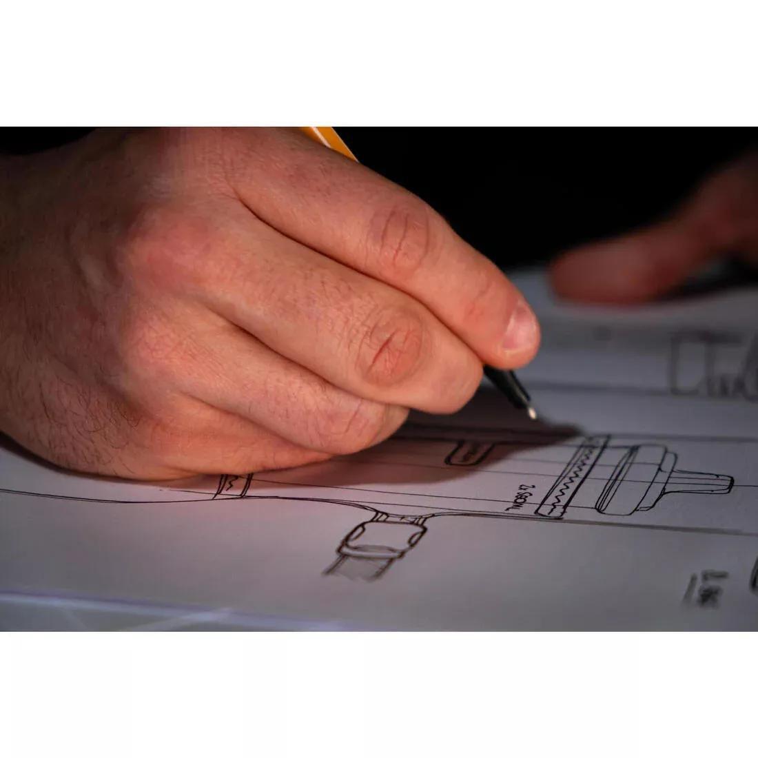 Unisex Trail Running Bag 1L Water Bladder Included - KIPRUN 500 8L, Grey, No Color, large image number 6