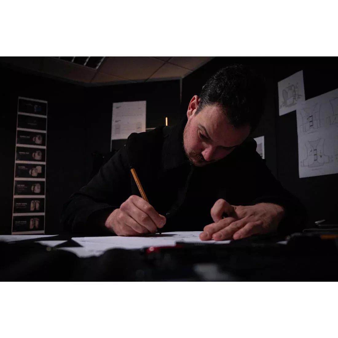 Unisex Trail Running Bag 1L Water Bladder Included - KIPRUN 500 8L, Grey, No Color, large image number 8