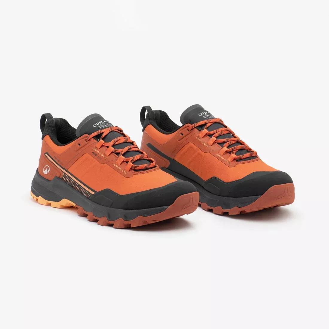 Men Waterproof Hiking Boots - MH500 Light, Orange, 5401_000, large image number 2