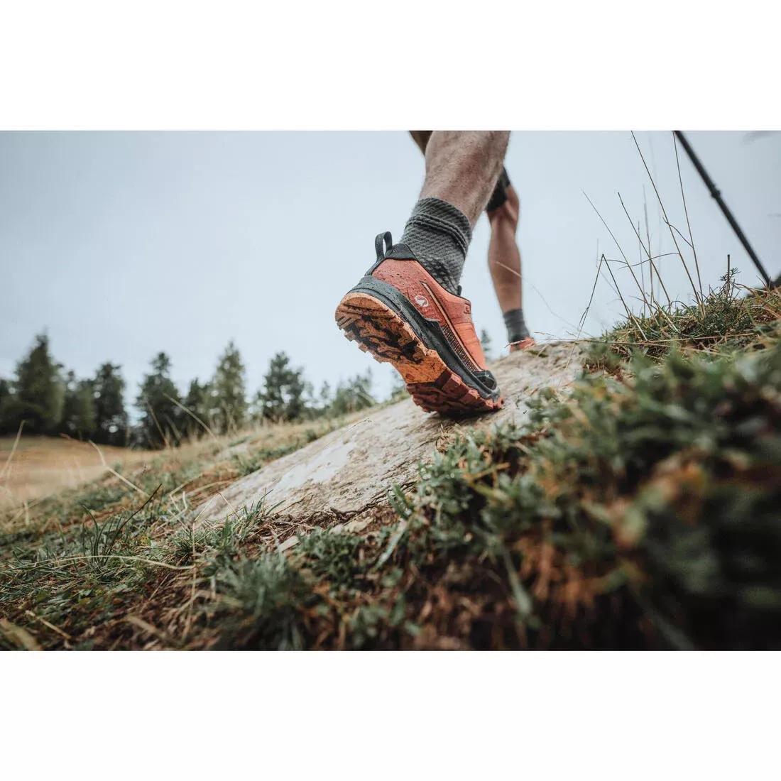 Men Waterproof Hiking Boots - MH500 Light, Orange, 5401_000, large image number 8