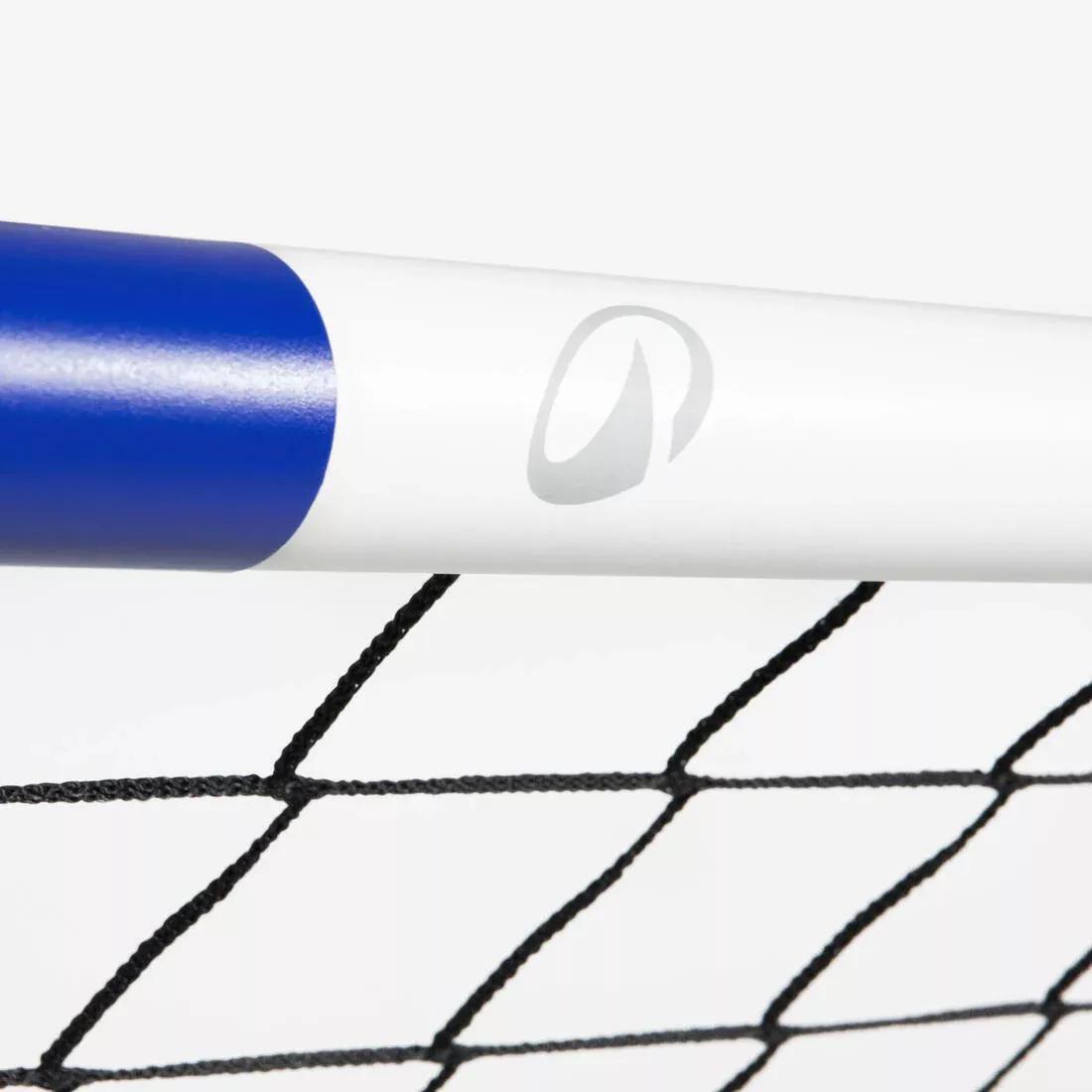 10X6Ft Large Metal Football Goal, White/Blue, No Color, large image number 9