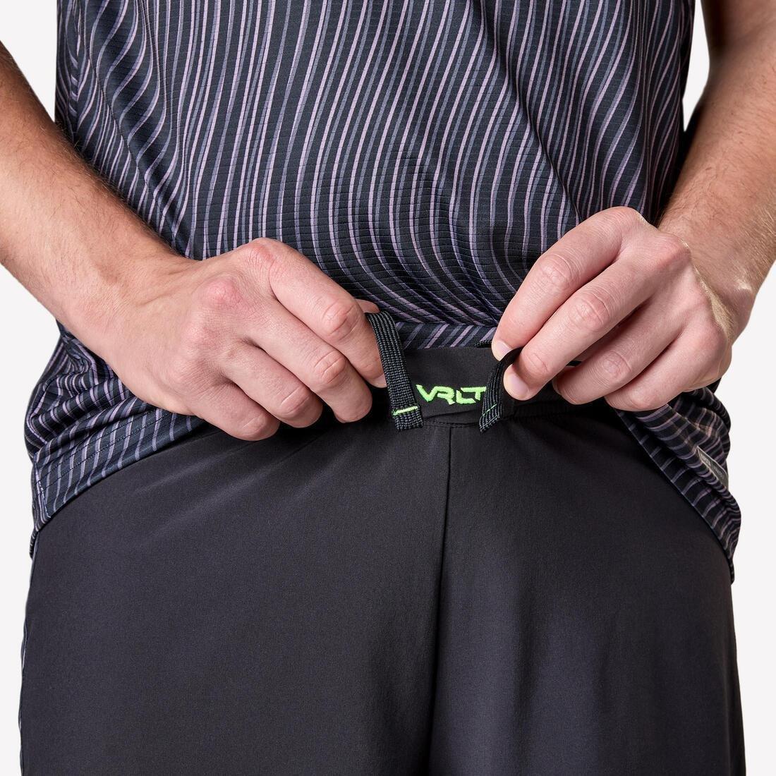 Adults Football Shorts Viralto ii - Wavy, Black, No Color, large image number 3