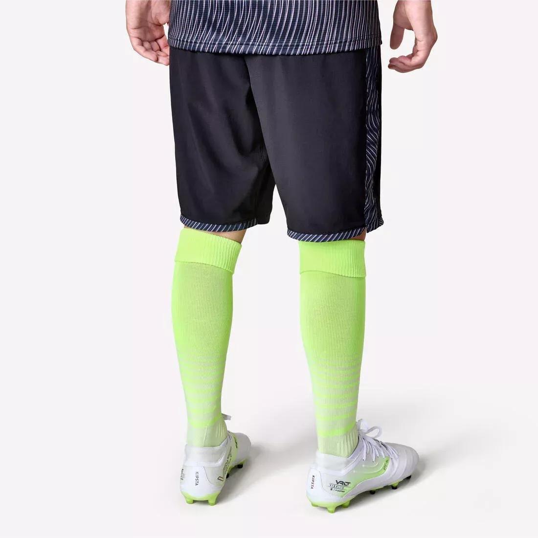 Adults Football Shorts Viralto ii - Wavy, Black, No Color, large image number 4