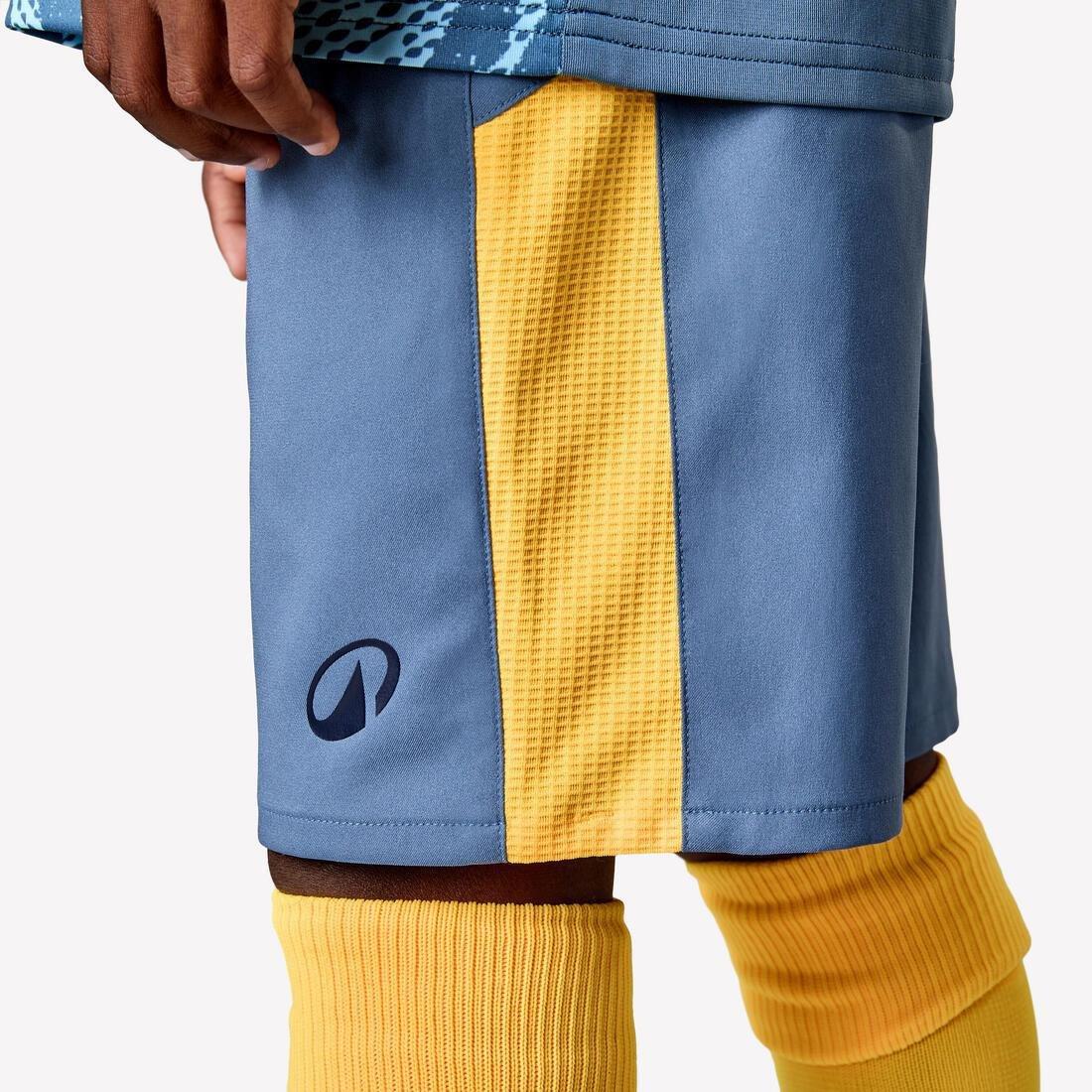 Kids Unisex Football Shorts - Viralto, Blue, No Color, large image number 5