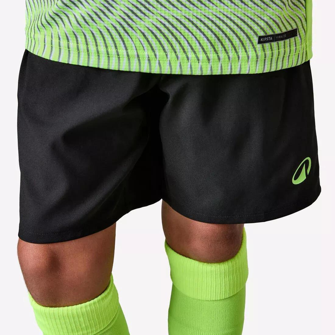 Kids Unisex Football Shorts - Viralto, Blue, No Color, large image number 10