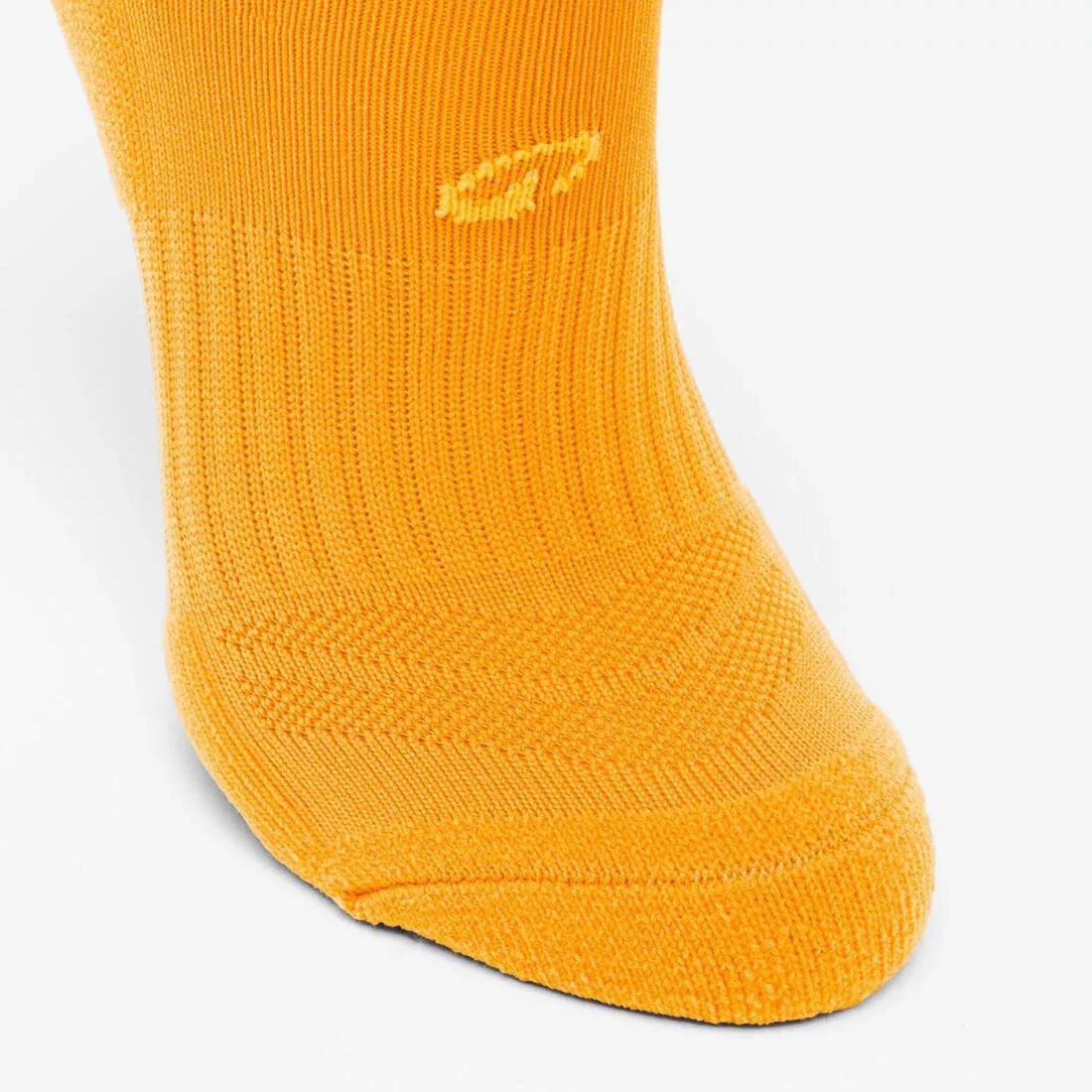 Kids Unisex Football Socks - Viralto Roar Cheetah, Orange, No Color, large image number 2