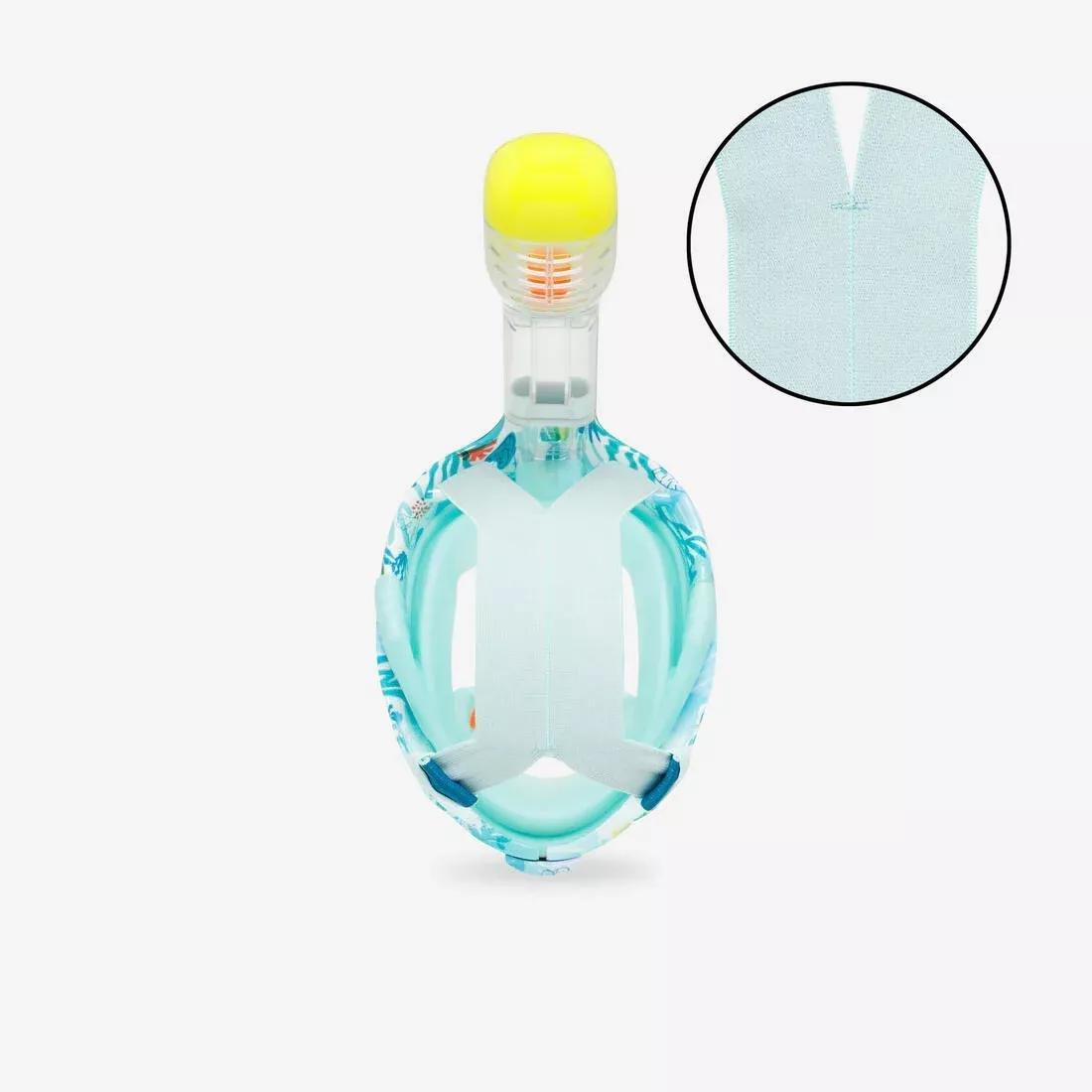 LAGOON GREEN Kids' Easybreath Surface Mask XS (6-10 years), No Color, large image number 3