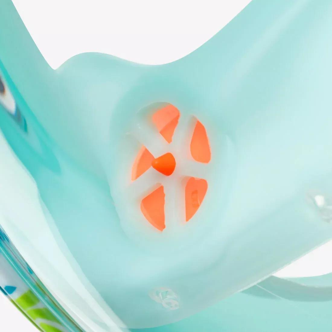 LAGOON GREEN Kids' Easybreath Surface Mask XS (6-10 years), No Color, large image number 4