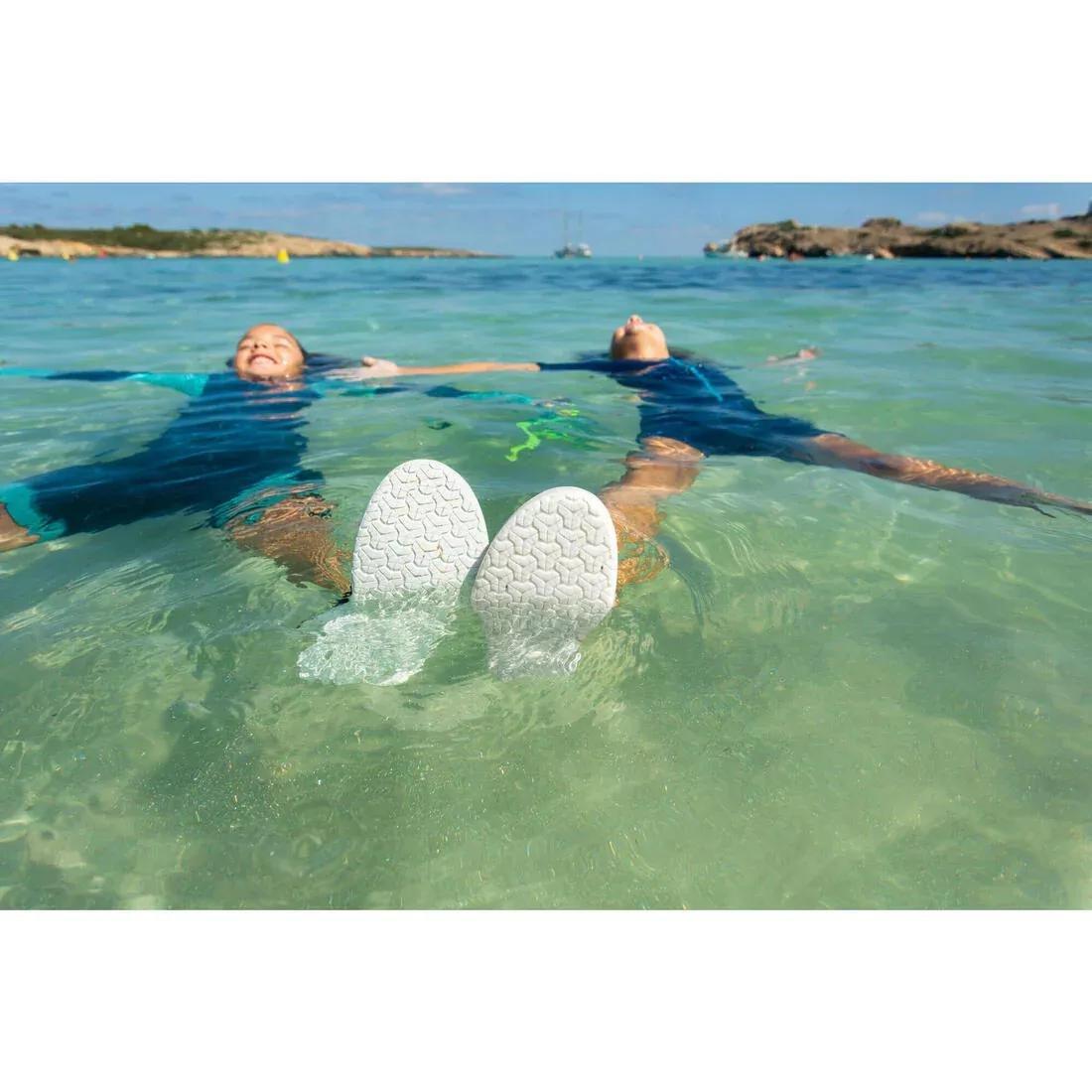 Kids Unisex Water Shoes With Rip-Tab - Aquashoes 120 Lagoon, Red, No Color, large image number 13