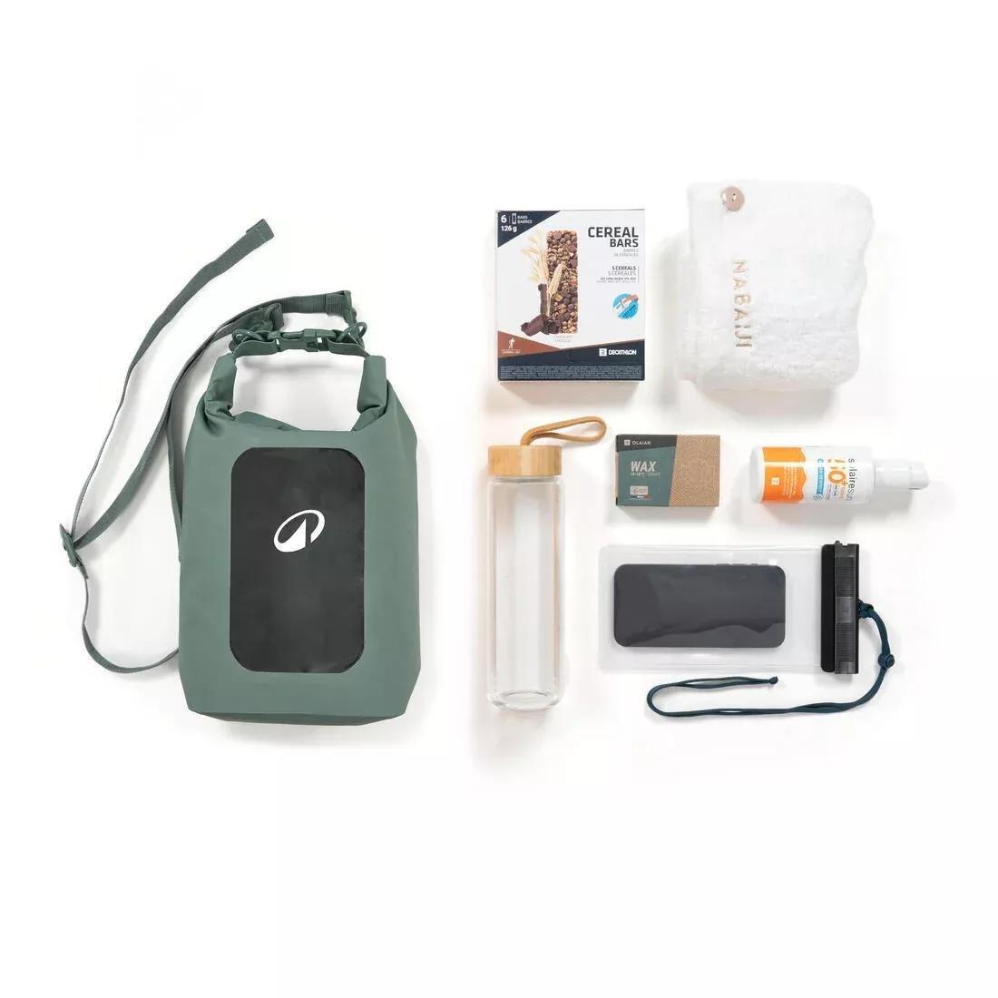 Dry Bag IPX6 With Visibility Window 5L, Green, No Color, large image number 6