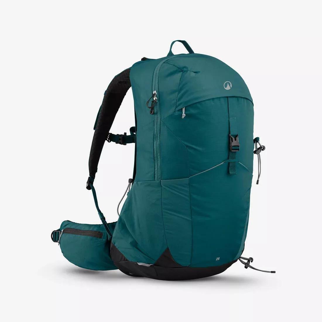 25 L Ventilated Hiking Backpack - MH500, Green, 5401_000, medium