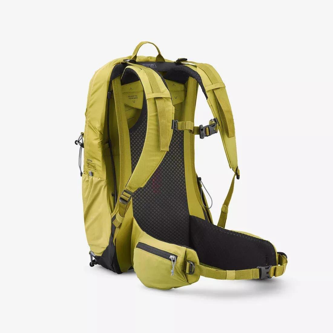 25 L Ventilated Hiking Backpack - MH500, Green, 5401_000, medium