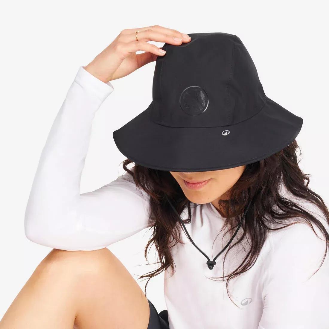 Waterproof Sailing Hat - Sailing 900, Black, No Color, large image number 5
