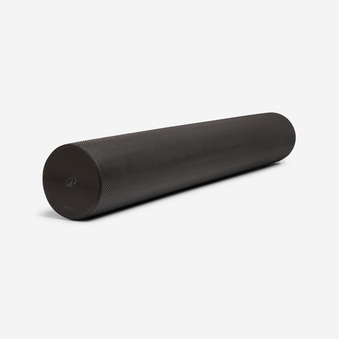 Pilates Foam Roller Length 90cm Diameter 15cm, Black, No Color, medium
