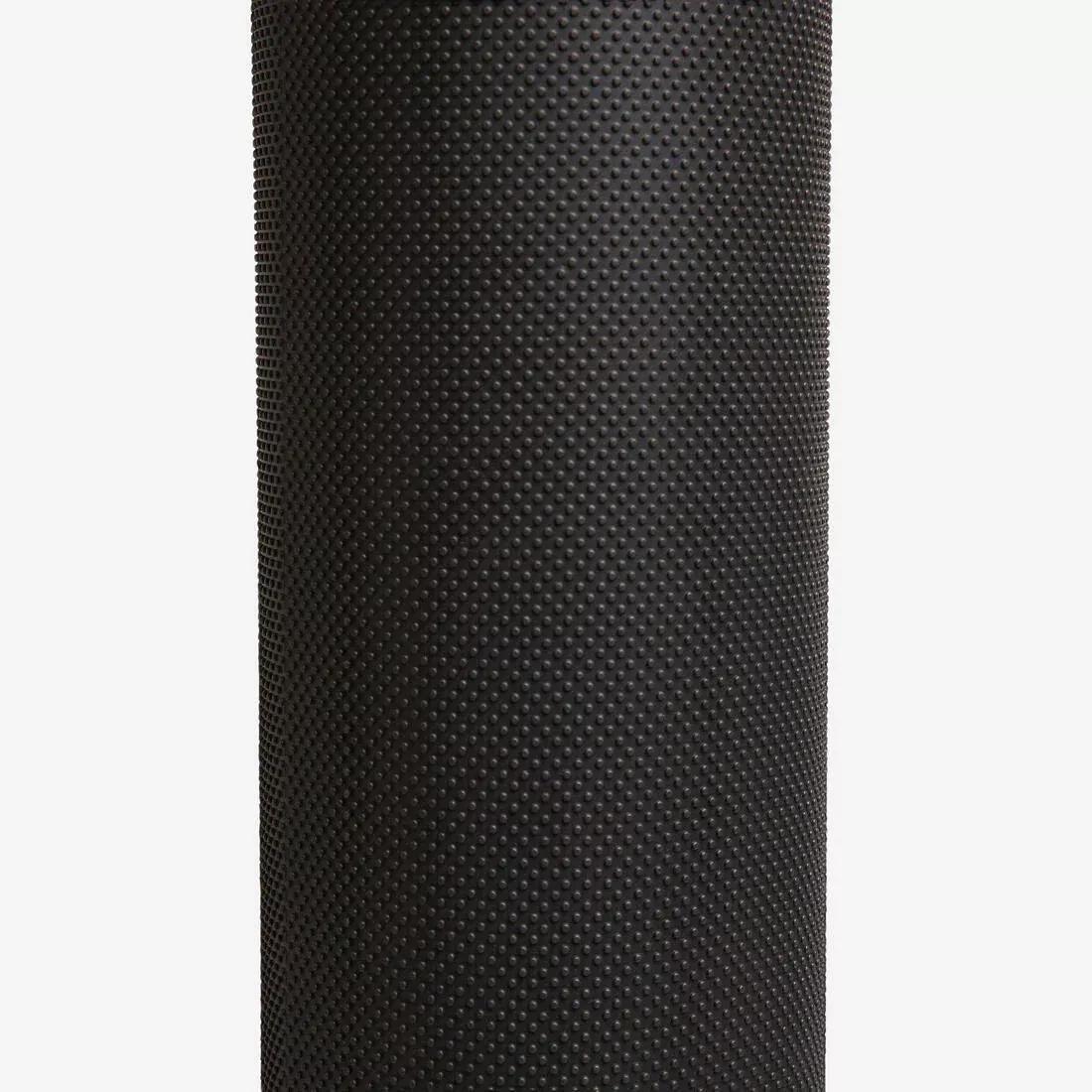 Pilates Foam Roller Length 90cm Diameter 15cm, Black, No Color, large image number 3