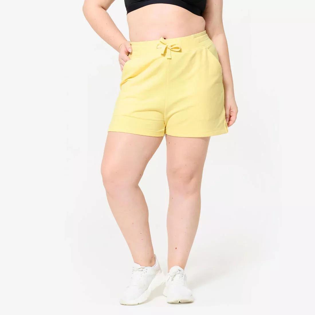 DOMYOS--SHORT 520 YELLOW, No Color, large image number 9