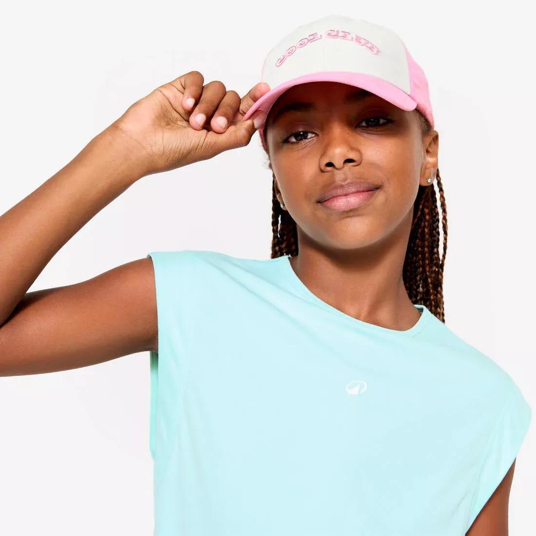 Kids Unisex Adjustable Breathable Cap, Multicolour, No Color, large image number 2