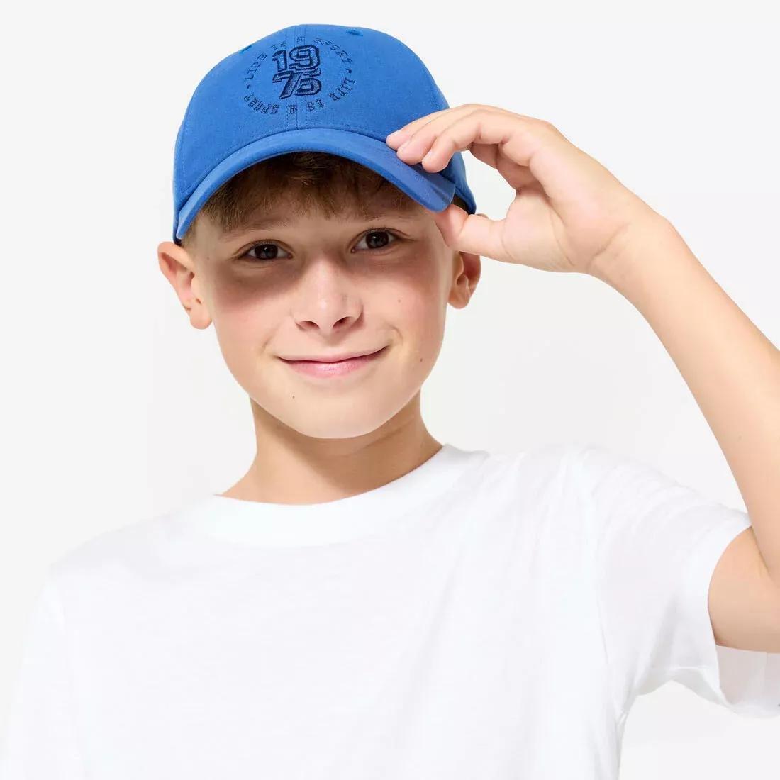 Kids Unisex Adjustable Breathable Cap, Multicolour, No Color, large image number 8