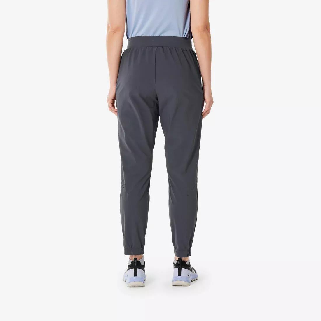 Women hiking trousers - MH500 Light, Grey, No Color, medium