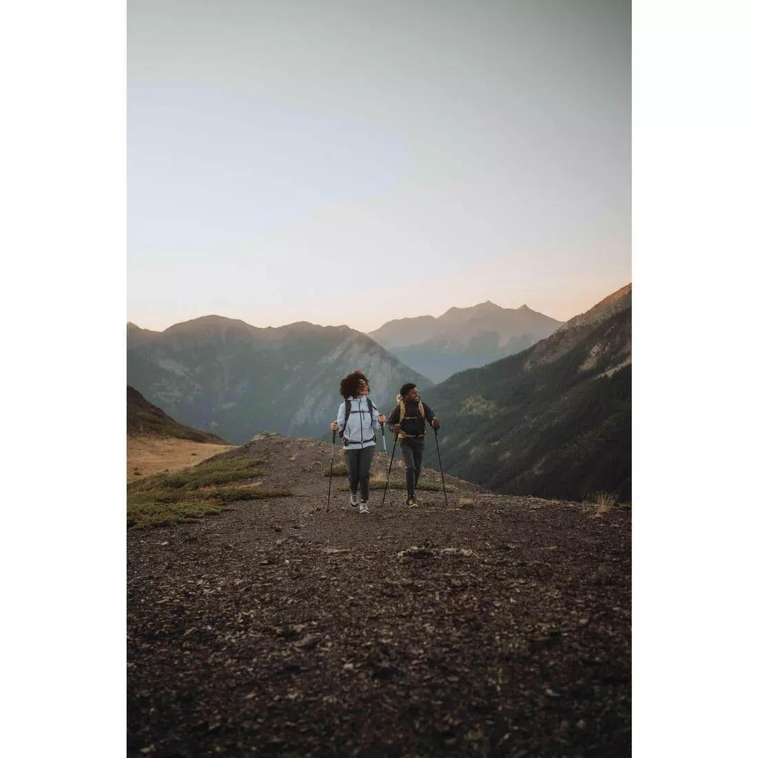 SLATE GREY Women's hiking trousers, MH500 Light - Dark grey, No Color, large image number 5