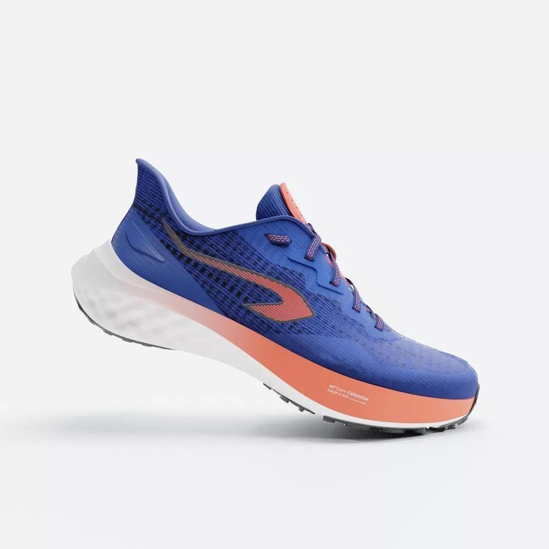 Kids Girls Fast Running Shoes - Kiprun K500, Pink, No Color, medium