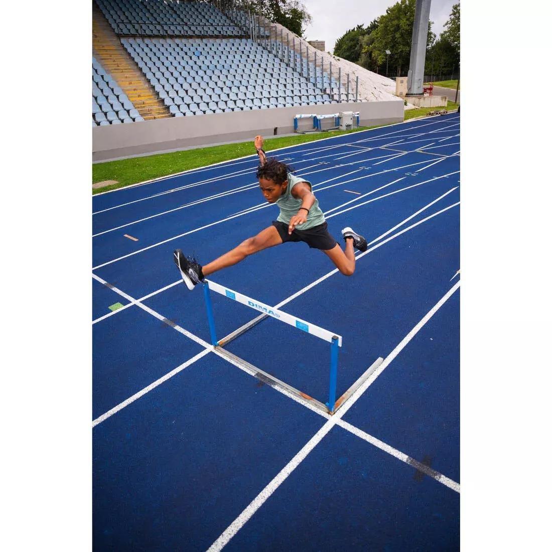 Kids Unisex Fast Running Shoes - Kiprun K500, Black, No Color, large image number 8