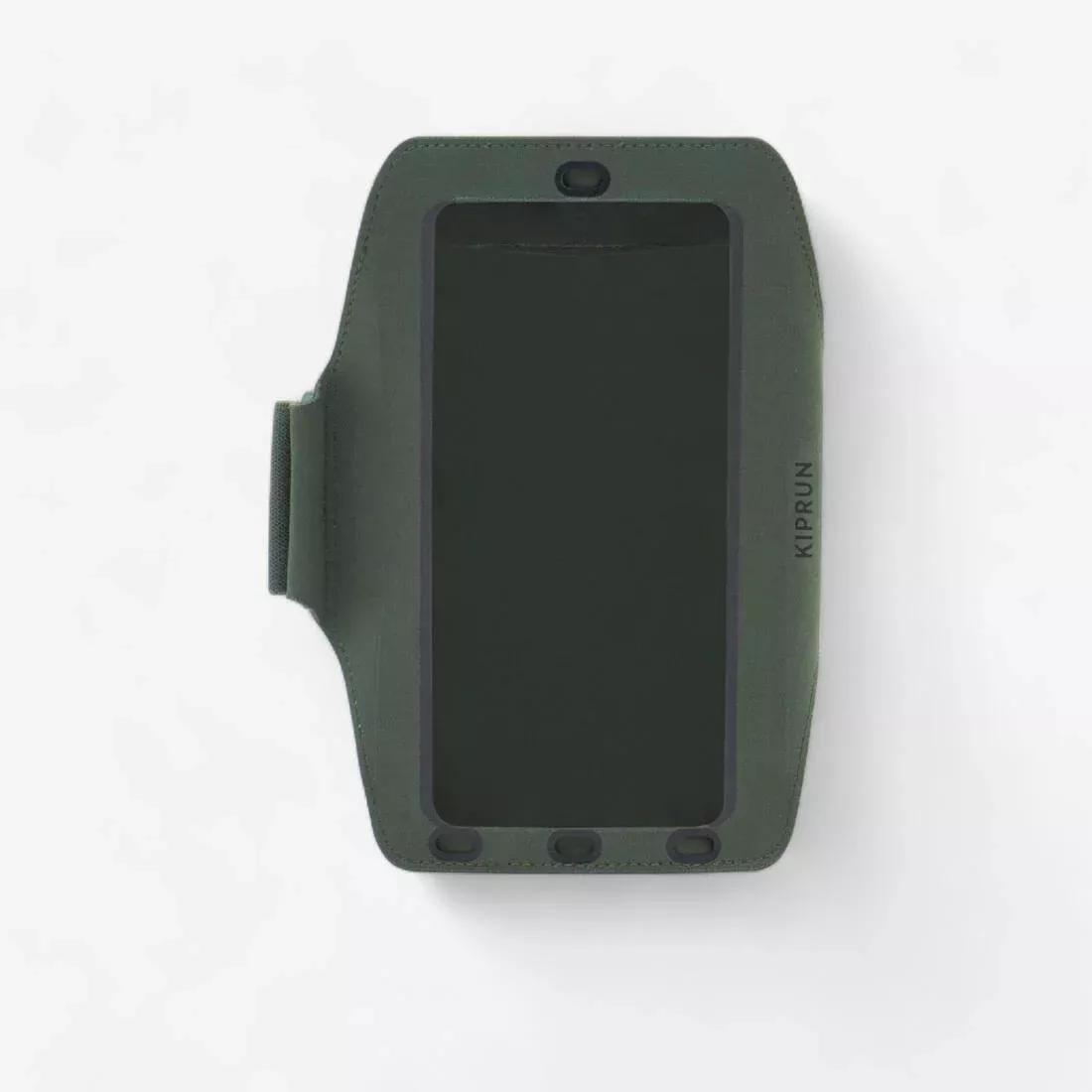 Men and Women smartphone and big phone running armband - KIPRUN, Blue, 5401_000, large image number 1