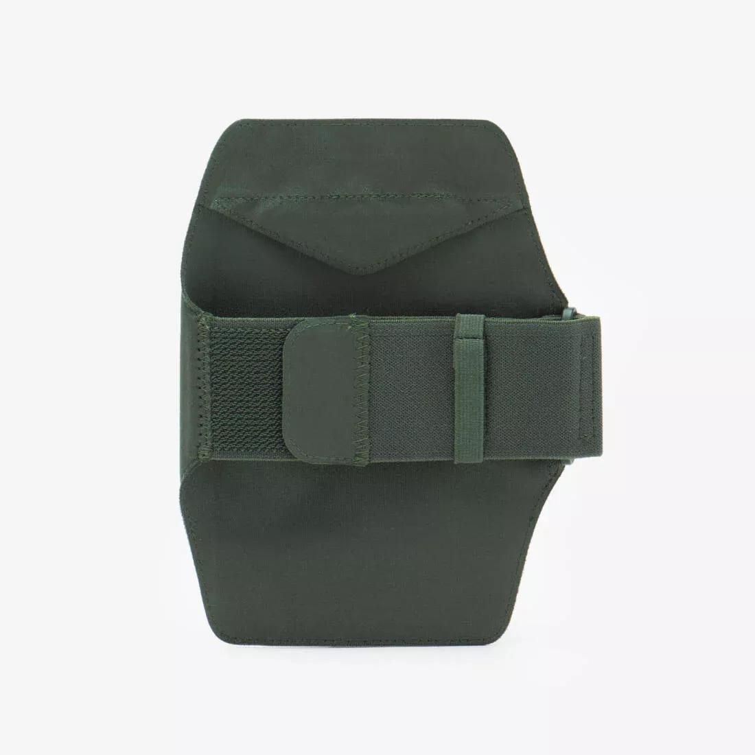 Men and Women smartphone and big phone running armband - KIPRUN, Blue, 5401_000, large image number 5