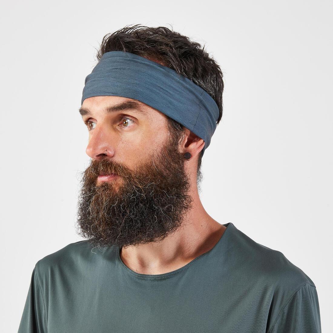 GREY KIPRUN unisex running neck warmer/multi-function headband, No Color, large image number 1