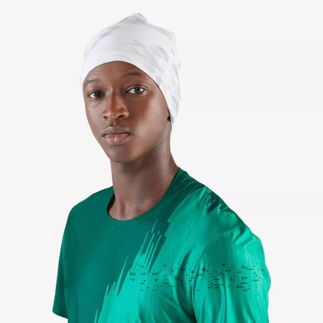 Adults Running Neck Warmer/Multi-Function Headband - Kiprun, White, No Color, large image number 6