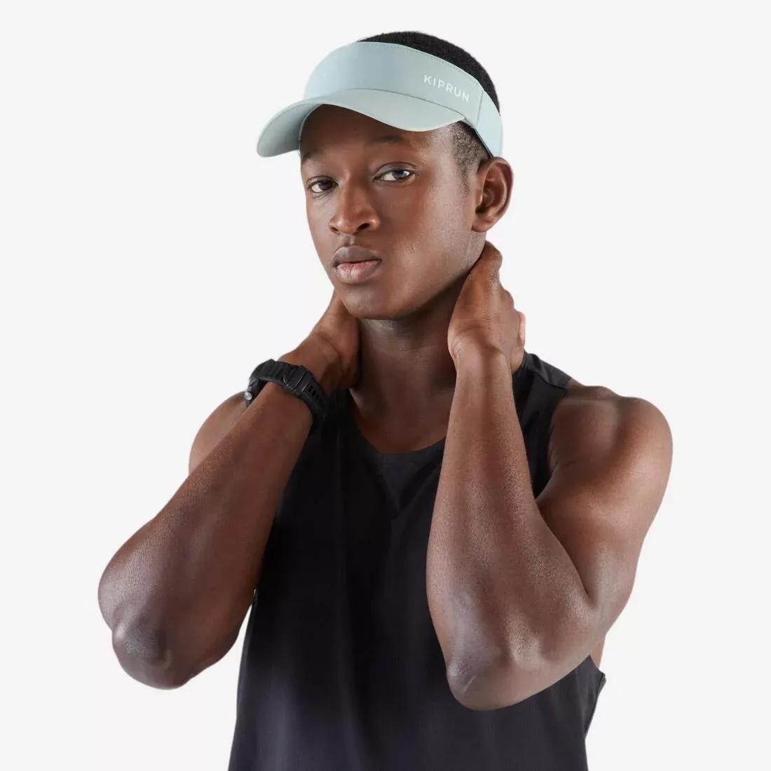 FROZEN GREEN Adult Running Visor - KIPRUN V2, No Color, large image number 9