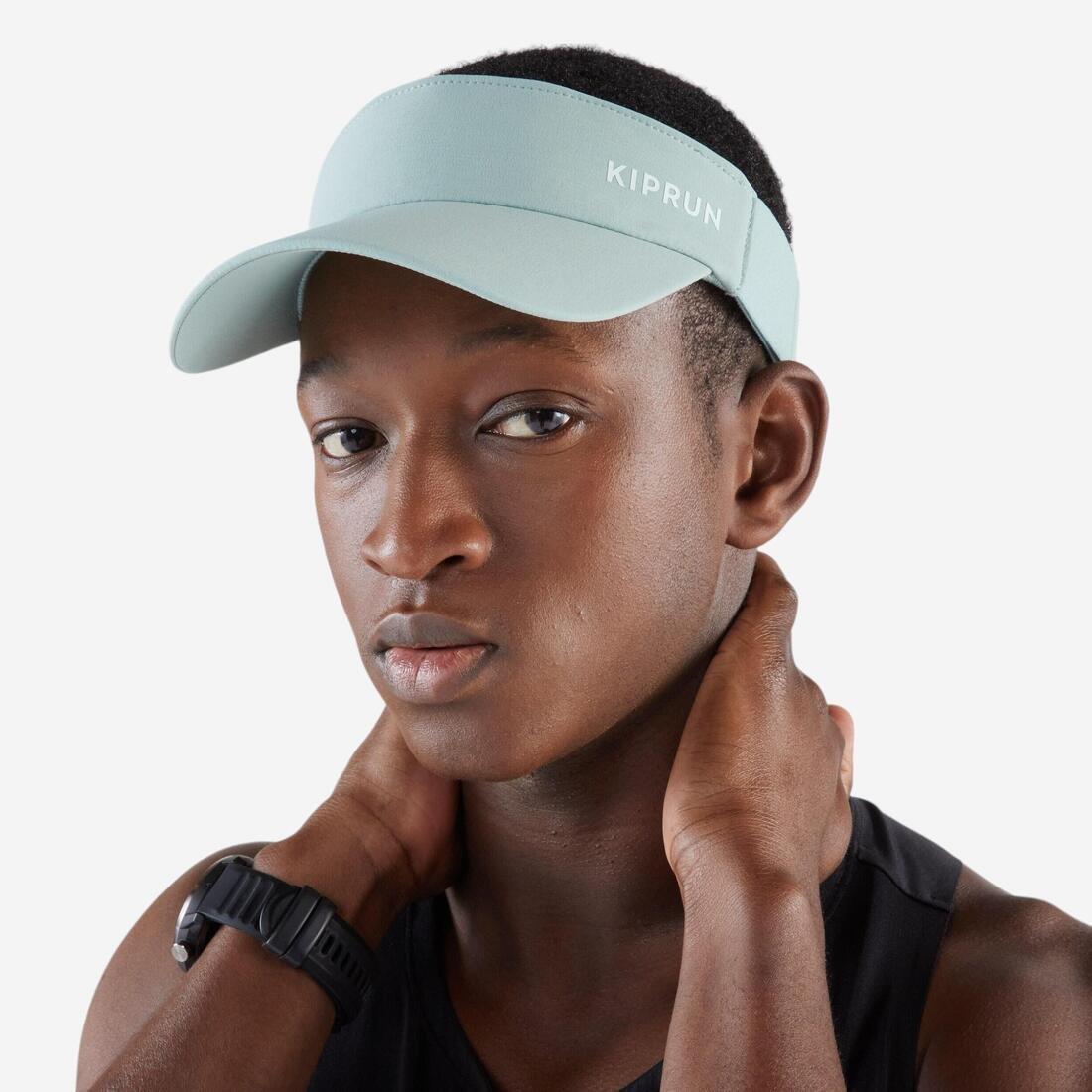 FROZEN GREEN Adult Running Visor - KIPRUN V2, No Color, large image number 10