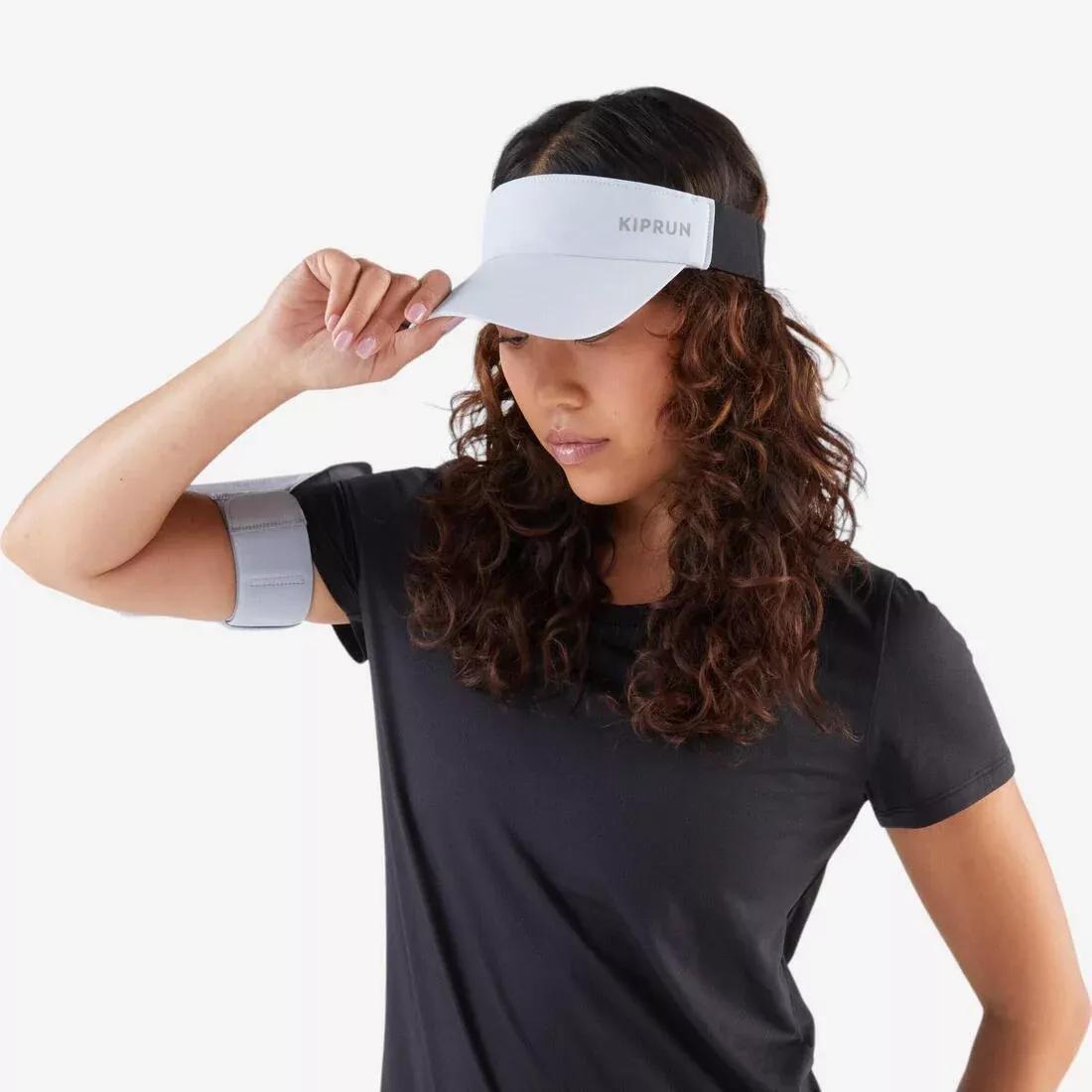 Adults Running Visor - KIPRUN V2, Blue, No Color, large image number 7
