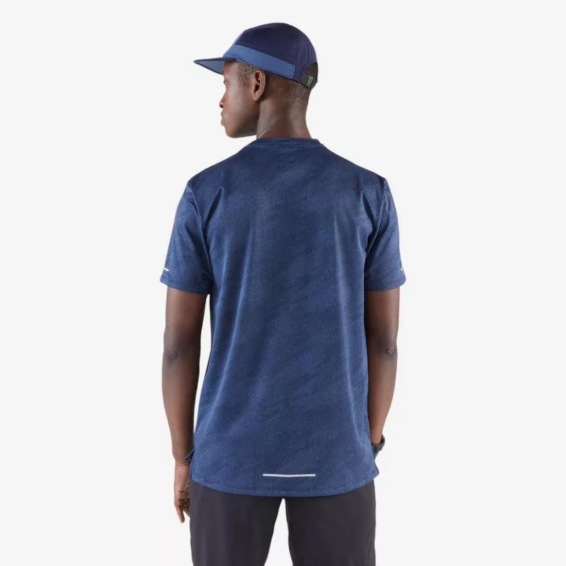 ABYSS BLUE Unisex Running Cap - Kiprun 5 Panels, No Color, large image number 7