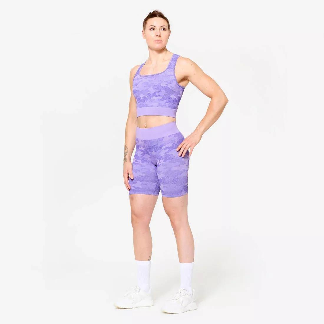 Fitness Shorts Camo, Beige, No Color, large image number 12