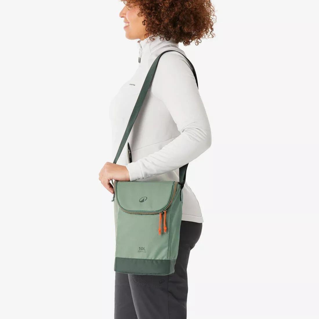 Soft Camping Ice Chest - 10L, Green, No Color, large image number 3