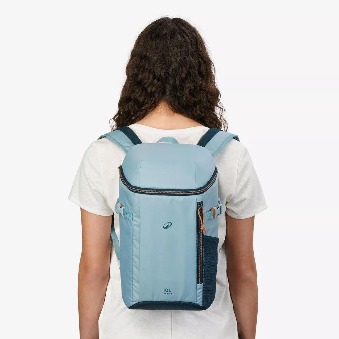 Ice 10 L Compact And Isothermal Backpack - 100, Blue, No Color, large image number 3