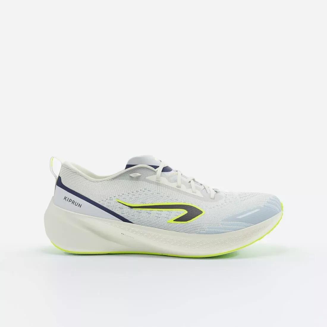 Men Running Shoes - Kiprun Cushion 500, White, 5401_000, large image number 0