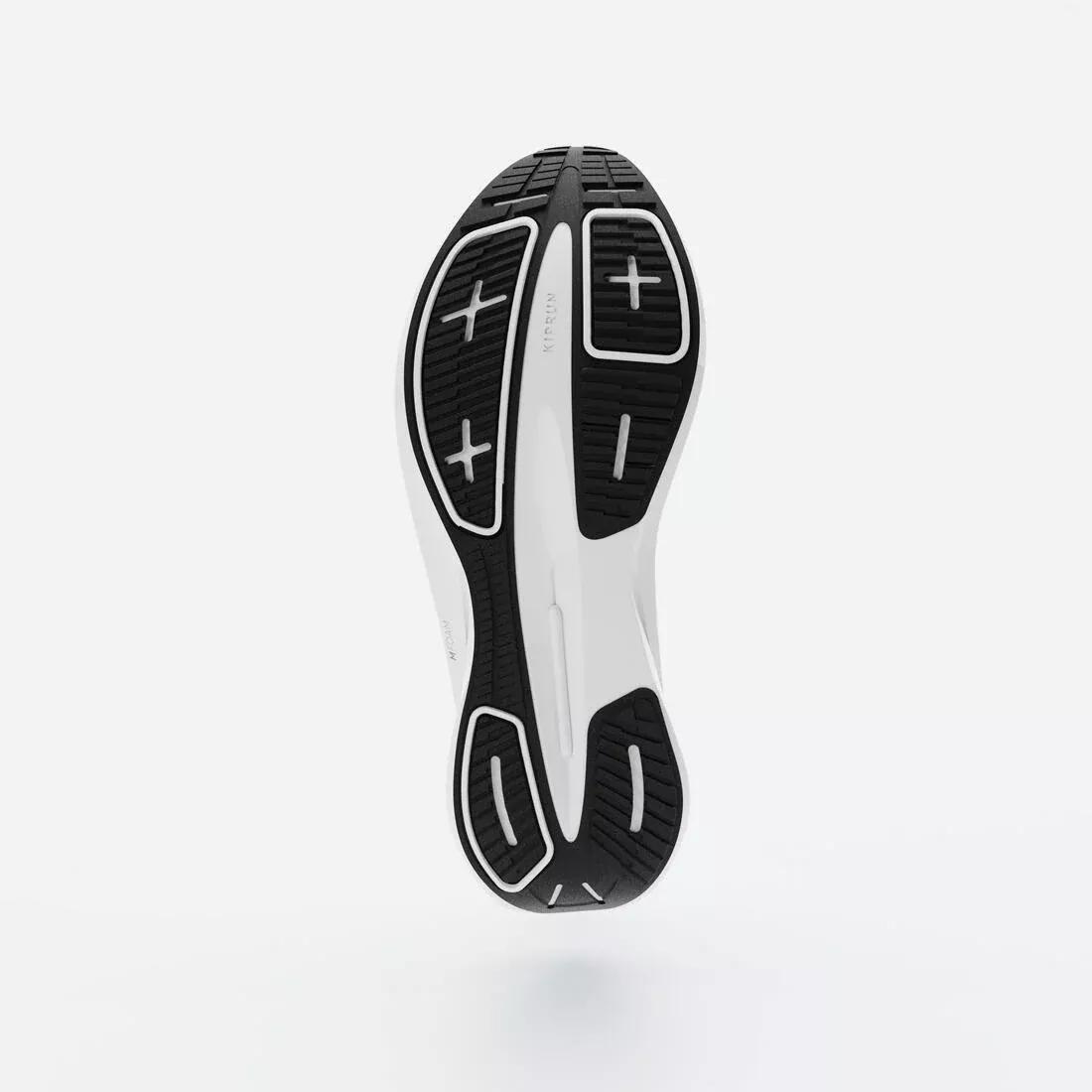 Men Running Shoes - Kiprun Cushion 500, White, No Color, large image number 4