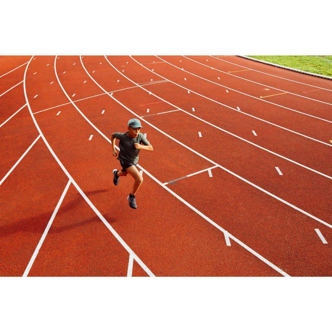 Kids Seamless Running T-Shirt - Kiprun TS Light 900, Green, No Color, large image number 5