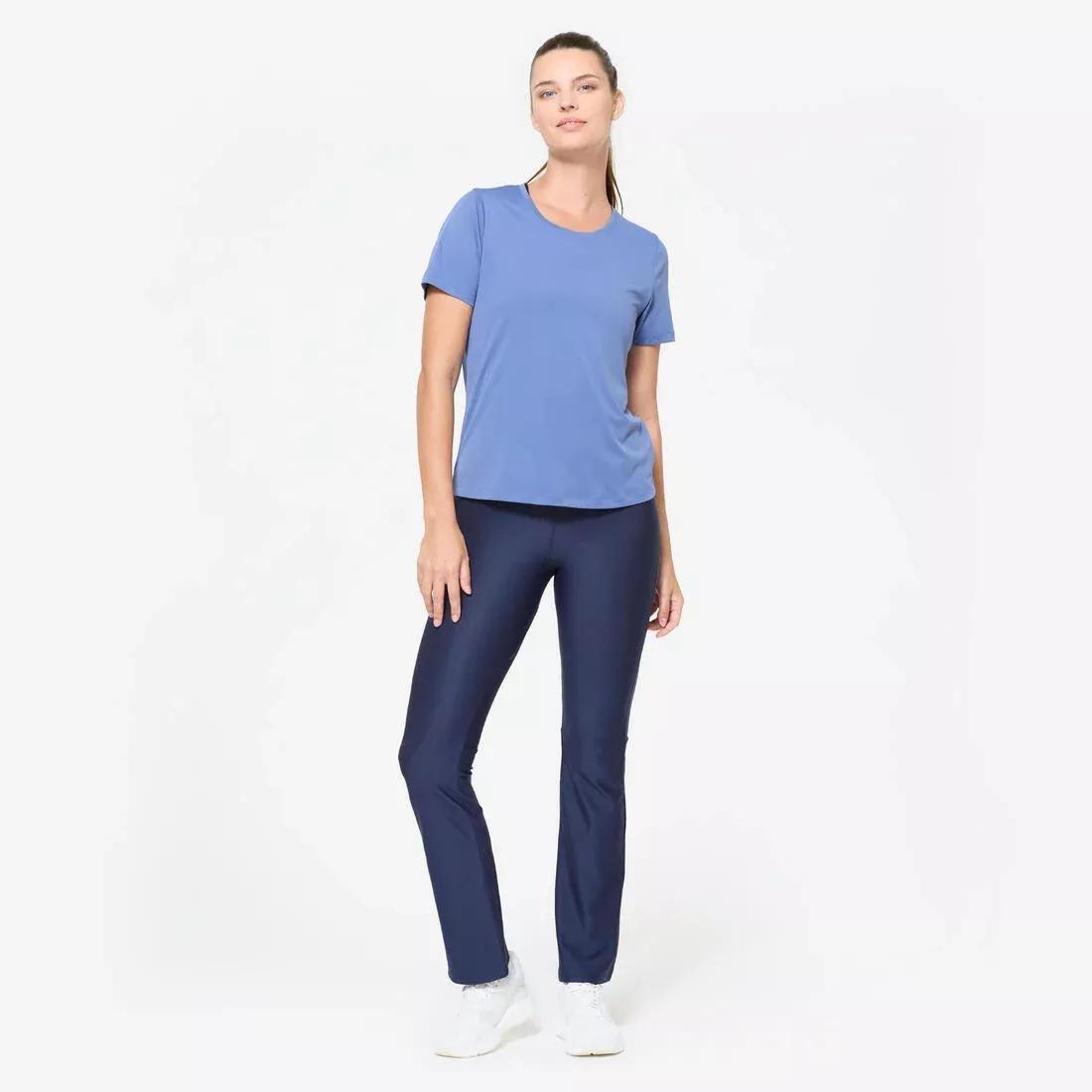 DOMYOS--LEGGING FTI 100 REGULA R BLUE, No Color, large image number 1
