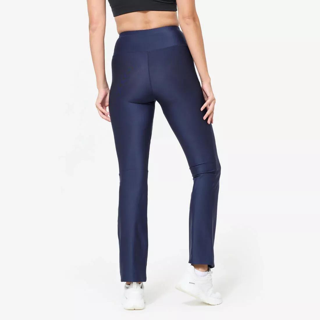 DOMYOS--LEGGING FTI 100 REGULA R BLUE, No Color, large image number 3