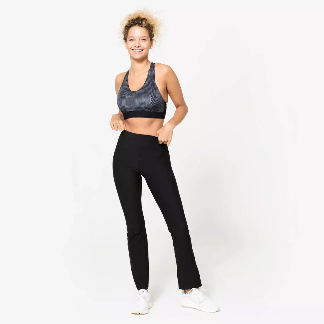 DOMYOS--LEGGING FTI 100 REGULA R BLUE, No Color, large image number 7