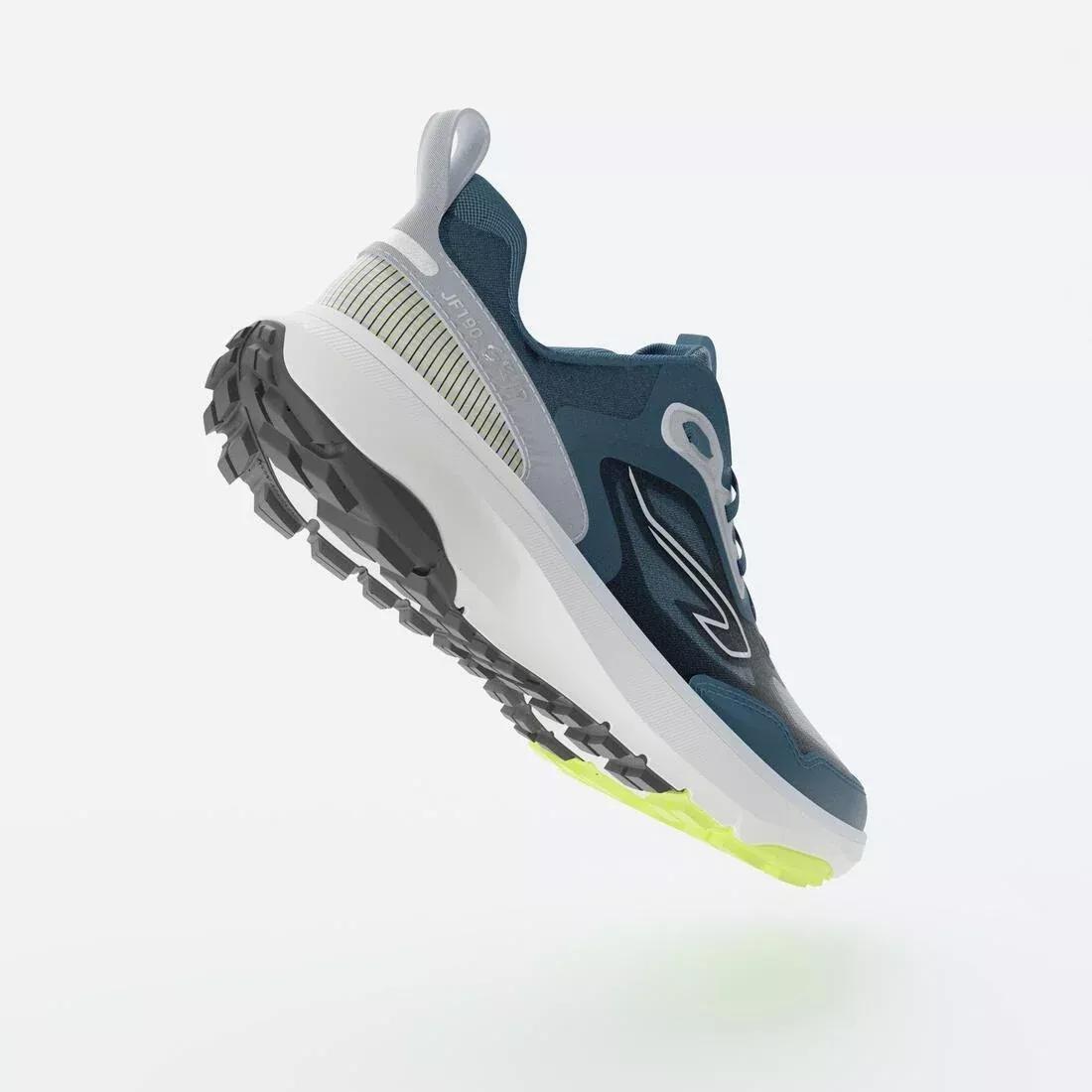 Men Running And Trail Running Shoes - Kiprun Jogflow 190 Grip, Blue, No Color, large image number 4