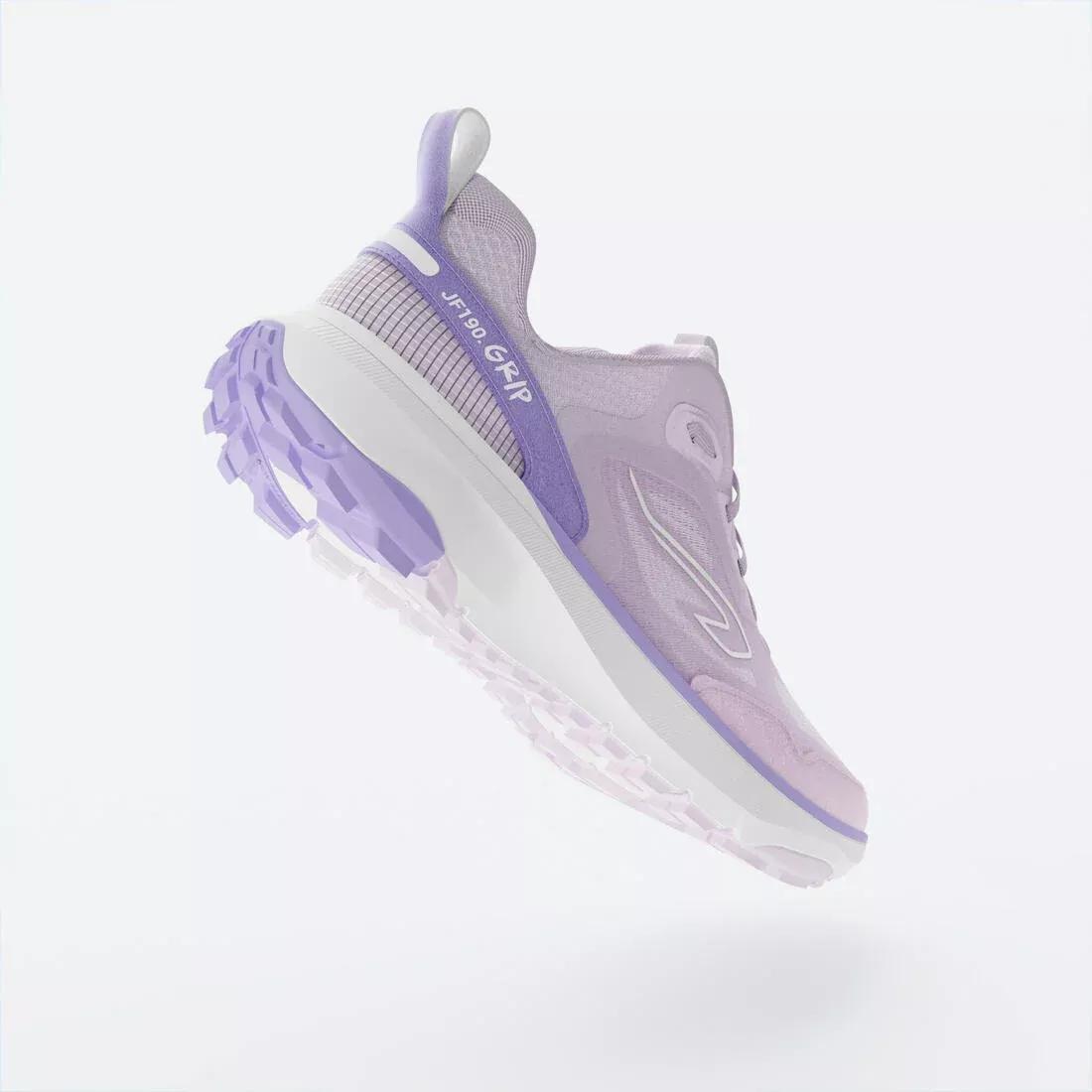 Women Running And Trail Shoes - JF190 Grip, Beige, No Color, medium