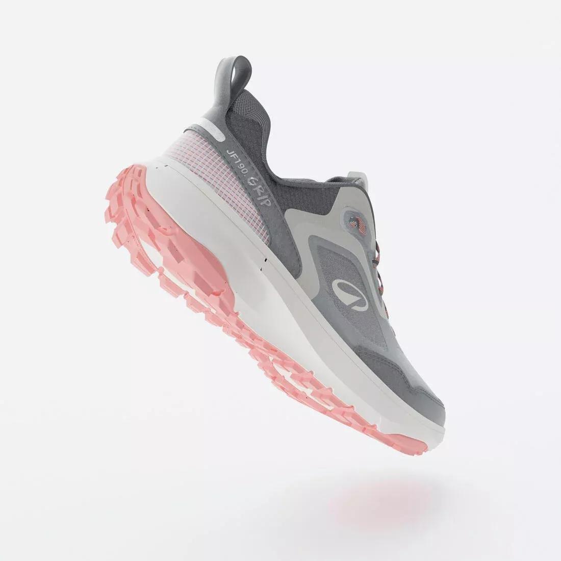 Women Running And Trail Shoes - JF190 Grip, Grey, No Color, large image number 3