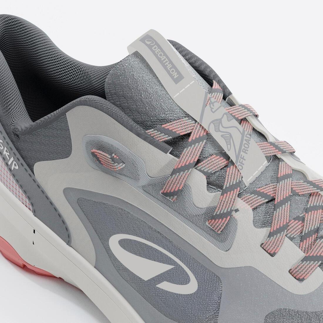 Women Running And Trail Shoes - JF190 Grip, Grey, No Color, large image number 8