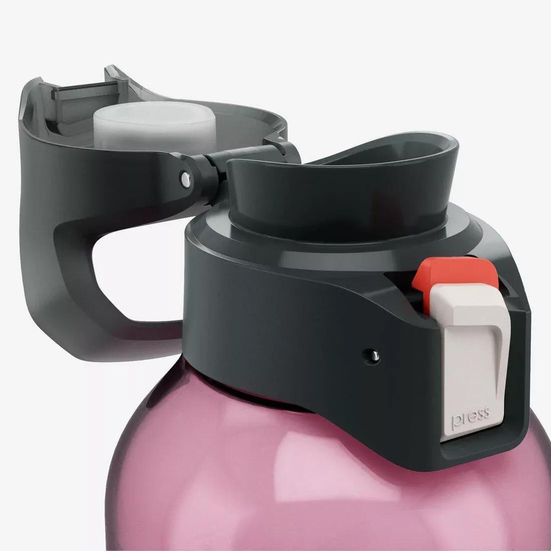 0.8 L Ecozen Flask 500 With Quick-Release Cap For Hiking, Pink, No Color, large image number 3